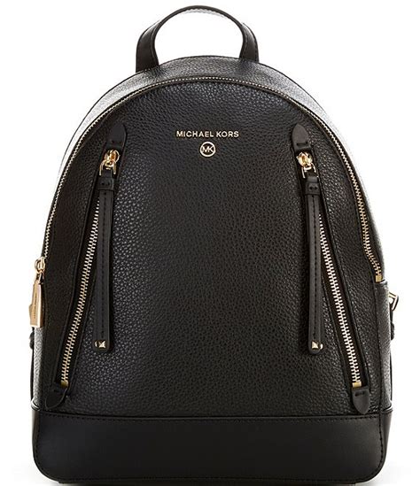 michael kors backpack brooklyn|brooklyn leather medium backpack.